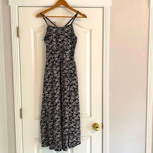 Pact Organic Cotton Fit and Flare Midi Dress (L)